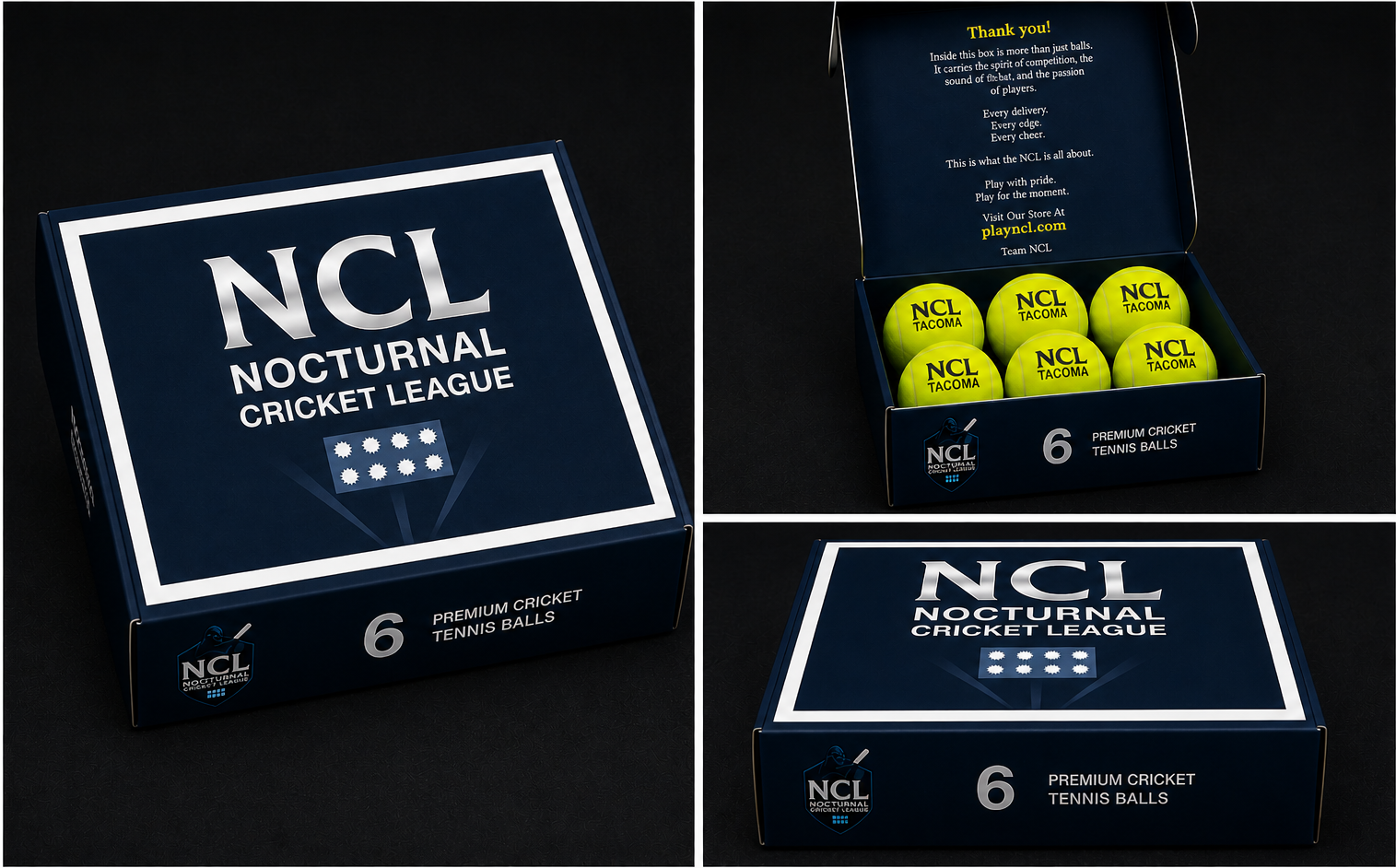NCL Hard Tennis Balls